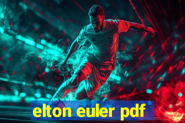 elton euler pdf